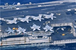 Tàu sân bay USS Carl Vinson rời khu vực Bán đảo Triều Tiên 